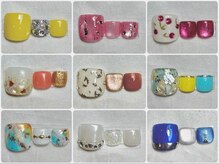 ナナズネイル 西小倉店(NANA's Nail)/4月フット定額デザイン