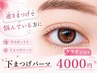下まつげパーマのみ♪逆さまつげ対策♪+ケラチン¥4000