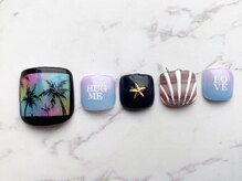 リ ボディ 札幌駅前店(Re Body)/ヤシの木　フットネイル 7700円