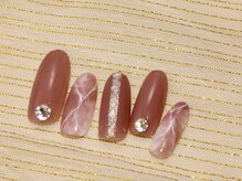 フォルチェ ゆめタウン東広島店(Folche)/大理石ネイル