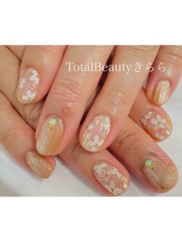 ネイルサロン きらら 藤沢本店/フラワーネイル