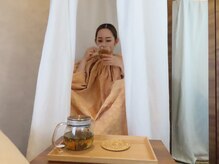 ピュリタ(purita)の雰囲気（施術後は優しいハーブティーでゆったりと…）