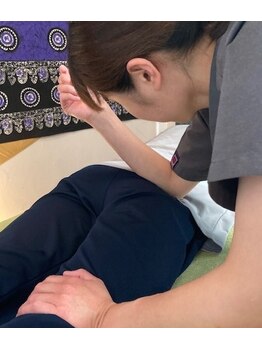 こりとりらくね 長岡京/腰痛にお尻をほぐす★