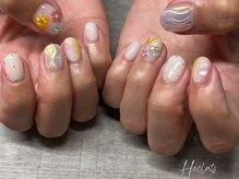 エクラス 銀座(Heclats)/お花/ぷっくり/カラフル