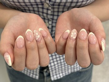 ゼンネオ(Zen Neo)/夏ハイビスカスネイル