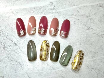 シャトンネイル 春日井味美店(chaton nail)/ニュアンスdesign