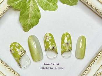 ユウコネイルズアンドエステティック ラ デェス(Yuko Nails & Esthetic La Deesse)/ダイヤモンド (定額制)¥11000