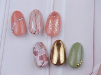 ネイルクロエ(NAIL KCLOE)/定額デザイン☆3本アート