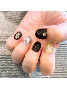 ヘアー アンド ネイル サプール(HAIR and NAIL SAPEUR)/うねうねネイル