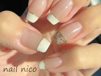 ネイルニコ(nail nico)/人気のバレリーナフレンチ