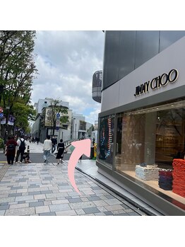 チプン 表参道(Chipn.)/#まつげパーマ 道案内 表参道