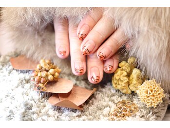 ネイル シャンブル(nail CHAMBRE)/トラ柄ネイル