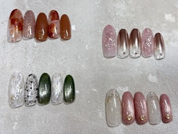 ジル 原店(JilL)の写真/ネイルとお目元の同時施術が可能◎お忙しい方や同日にキレイを叶えたい方におすすめ♪