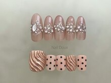 ネイル ドゥ 岡山駅前店(Nail Doux)/ビジューネイル