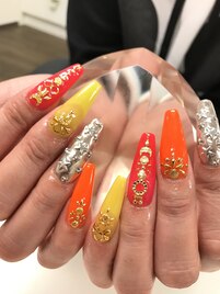 【スカルプ】アート10本付け放題