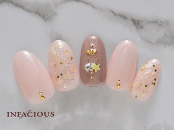 インフェイシャス 大丸福岡天神店/大人上品ネイル 