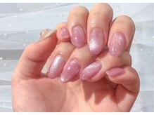 ネイル アヴァンス あべのルシアス店(Nail AVANCE.)/人気のマグネットネイル　太田