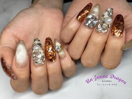 【ロングネイル】ホロネイル