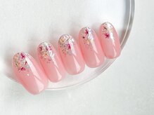 ワンアンドオンリー(One&Only)/オーロラ×フラワーネイル