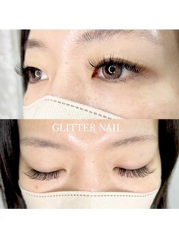グリッターネイル(GLITTER NAILS)/バインドロック×フラットマット