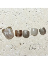 ネイルサロンクリアヴィラ(nail salon clear villa)/フットデザインチョイス☆¥9350