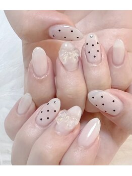 ウェーブ(WAVE)/定額4980円☆ドットリボン