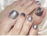 ご新規様限定★オフ無料★フットシンプルアート　7700