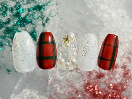 【パラジェル】クリスマスネイル