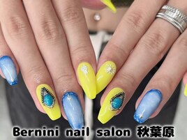秋葉原ネイル/手描きネイル/銀座