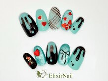 エリクサーネイル 長堀橋(Elixir Nail)/定額cやり放題/ クーポン使用