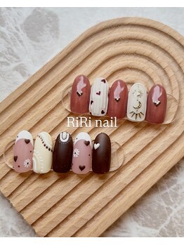リリヘアーネイル(RiRi hair nail)/Valentine design