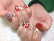 ポ ミニヨン(Pot mignon)/王道バレンタインネイル