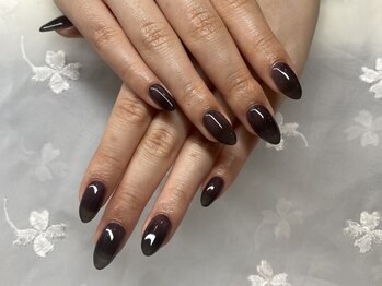 アトリエ ハチ 神戸新開地(Atelier 8)/シアーブラックネイル