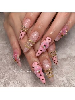 アモ(amo)の写真/【持ち込みデザイン歓迎!】持ち込みデザインも再現性◎豊富なパーツ&カラーで貴方だけの理想の指先を♪