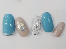 ネイルスタジオ ベレッツァ(BELLEZZA)/タイルシェルネイル
