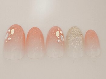 ネイルサロン アビー グランデュオ蒲田店(abbie)/○リーフグラデ¥8,745