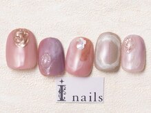 アイネイルズ 池袋店(I-nails)/ローズピンクニュアンス