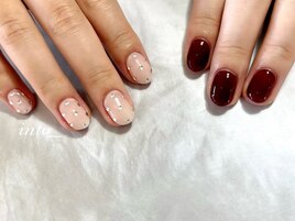 アシンメトリー　ワンカラー