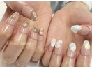 変形フレンチネイル