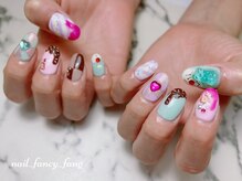 ネイル ファンシーファング(nail_fancy_fang)/アートし放題スイーツネイル