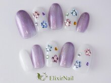 エリクサーネイル 五反田(Elixir Nail)/定額a シンプル／クーポン使用