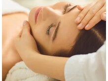 人気のドライヘッドスパ☆水を使わないヘッドスパです。