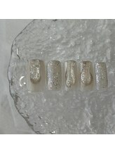 ラナネイル(Lana Nail)/8月ニュアンス定額デザイン