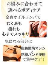 ソワンド セレネ あべのアンド店 ボディ ケア