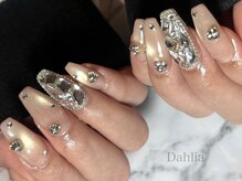 ダリア(Dahlia)/ビジュー×埋め尽くし