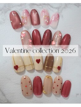 メルリエ(Melrie)/バレンタインネイル