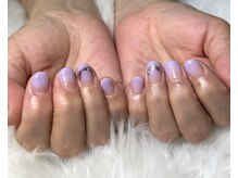アムレート ネイル 蕨(Amuleto NaiL)/ラベンダーパープルネイル
