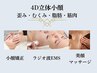 【4D最強小顔】本格小顔矯正30分＋脂肪燃焼ラジオ波EMS＋高濃度炭酸
