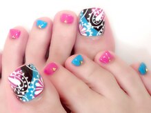 ティアラリュクス 東林間店(Tiara Luxe)/フットペイズリーアート