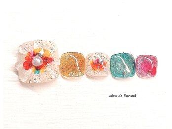 サロン ド サミエル 登戸(salon de Samiel)/フット☆デザイン定額B